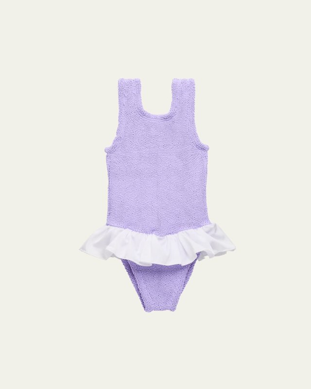 Girl's Baby Denise One-Piece Swimsuit, Size 3-6